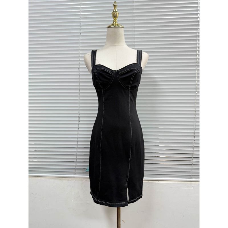 Special Offer Big Sale ASTR Sling Silm Sexy Dress Thread Material Silm Sling Dress