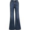 VEROMODA Meteor Shower Rhinestone Flare Jeans