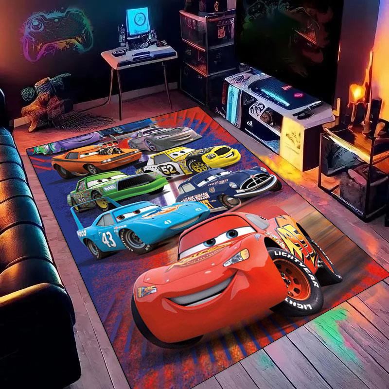 

Rust-eze Racing Spirit Poster Print Rug, Suitable for Bedroom and Children s Room Décor, Non-slip Mat, Sofa Play Mat. 60x90cm