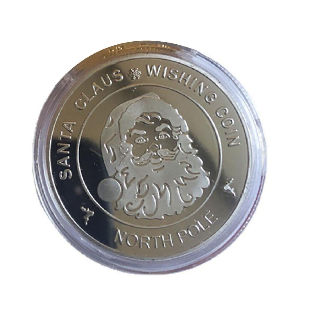 Novel Coin Gift Delicate Commemorative Coin Mini Perfect Gifts Christmas Compact Commemorative Coin