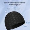 Waterproof Swim Cap Elastic Ear Protection For Men Women Family Swimming Training Essential Accessories
