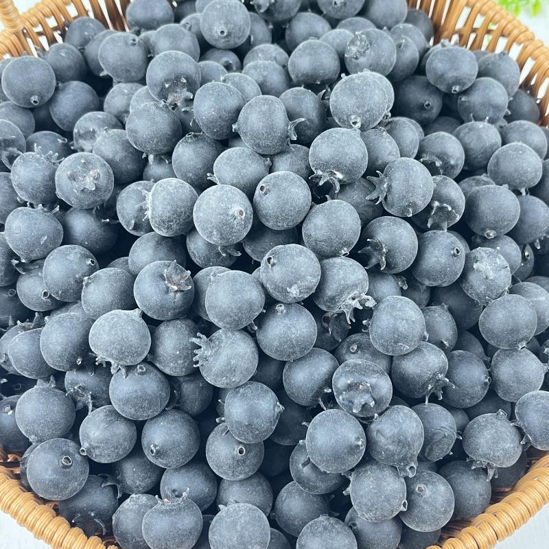 20Pcs Blue Fruit Model Po Props Simulation Blueberry Diy Fake Fruit Artificial Blueberry Simulation Fruit Home Decoration