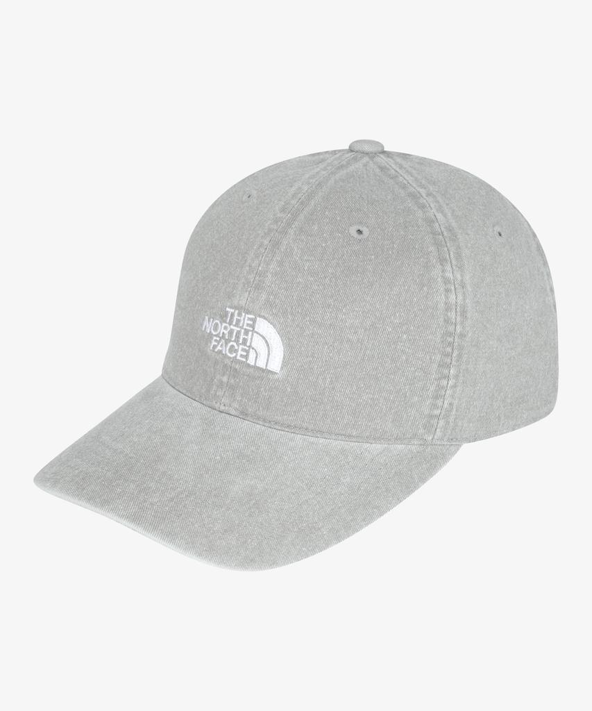 Noseupeiseu Ne3Cs00L White Label Logo Ball Cap Gray