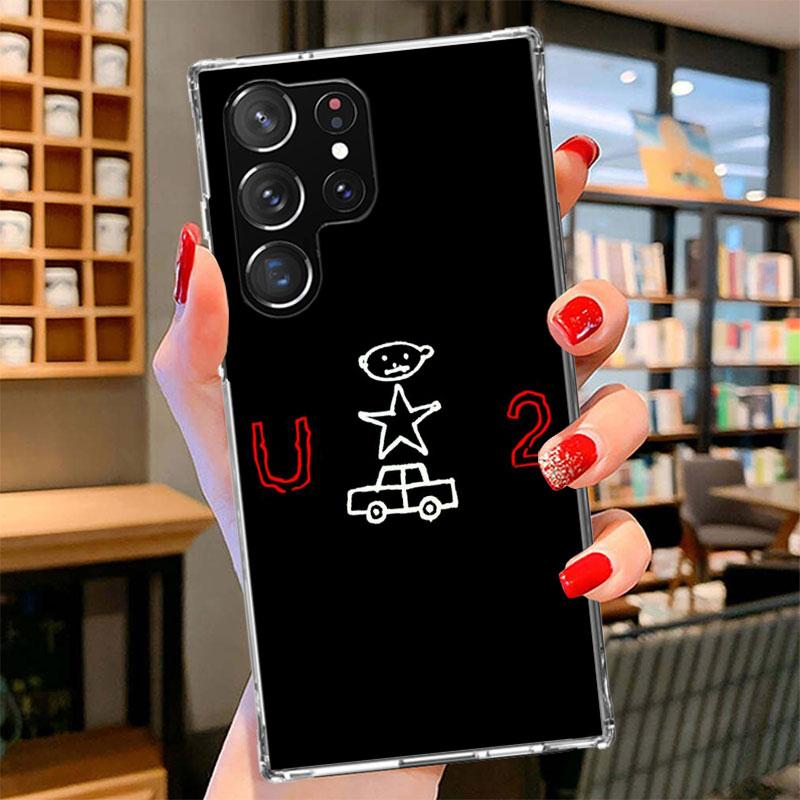 Band U-U2 Rock Phone Case For Samsung Galaxy S26 S25 Edge S24 Ultra S23 S22 Plus S21 S20 FE Soft Fundas Shell Galaxy S25 S24 S23
