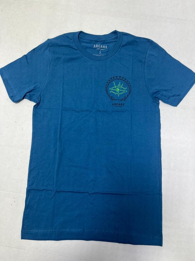 ARCANE League Legends CHILDREN OF ZAUN UV PRINT TEE TSHIRT OFFICIAL MERCHAND Unisex T-Shirt M
