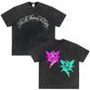 Vintage Washed Tees Omar Courtz Por Si Manana No Estoy Album Printed T Shirts Men Women Fashion Tshirt Harajuku Casual TShirts