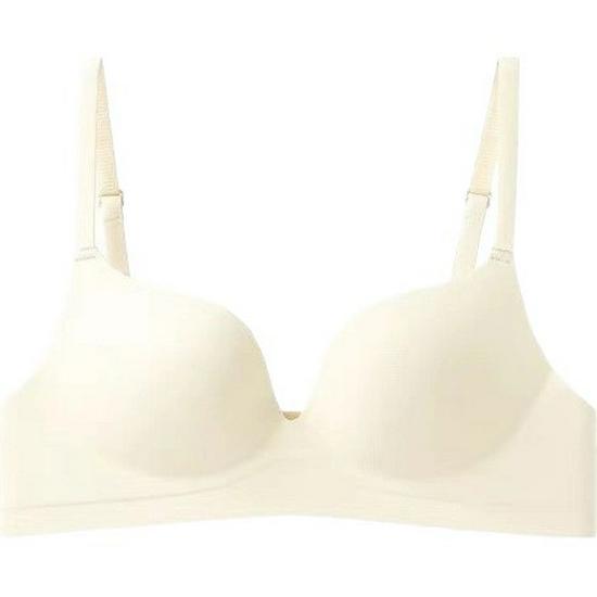 Sujetador Push-Up para Mujer sin Costuras: Realza el Busto Pequeño, Anticaída, Sin Aros, Diseño de una Sola Pieza con Espalda Bonita.