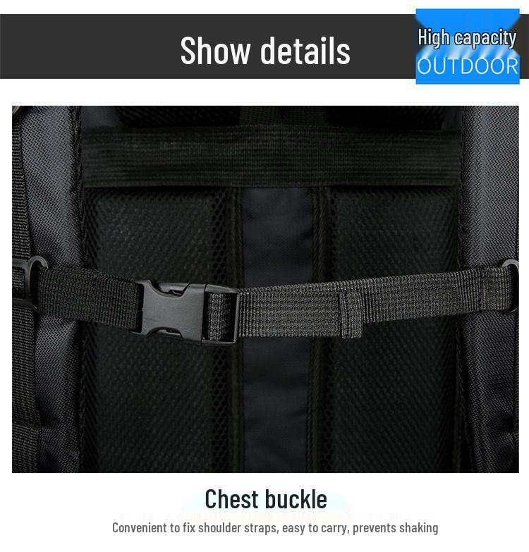 90L Unisex Travel Backpack: Spacious Outdoor, Camping & Hiking Bag