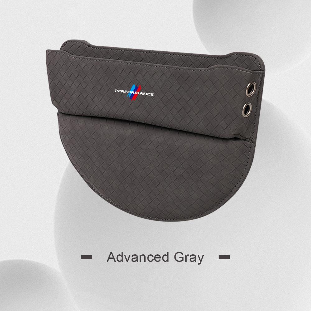 Suede Leather Car Seat Gap Storage Box Phone Keys Organizer For BMW M M3 M5 E90 F10 F48 F25 F30 G20 G11 G60 G70 X1 X3 X5 X6 X7 blhn58