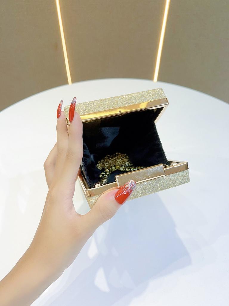 Grenzüberschreitende Stilvolle Abend-Clutch-Tasche Mit Pailletten Für Formelle Anlässe Und Den Täglichen Gebrauch