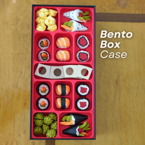 1 Sett Sushi Sjakkspill med Rullemattespillbrett Bento Oppbevaringsboks Barn Voksne Bærbar Reise Pedagogisk Håndrullet Sjakkbrettspill Leke