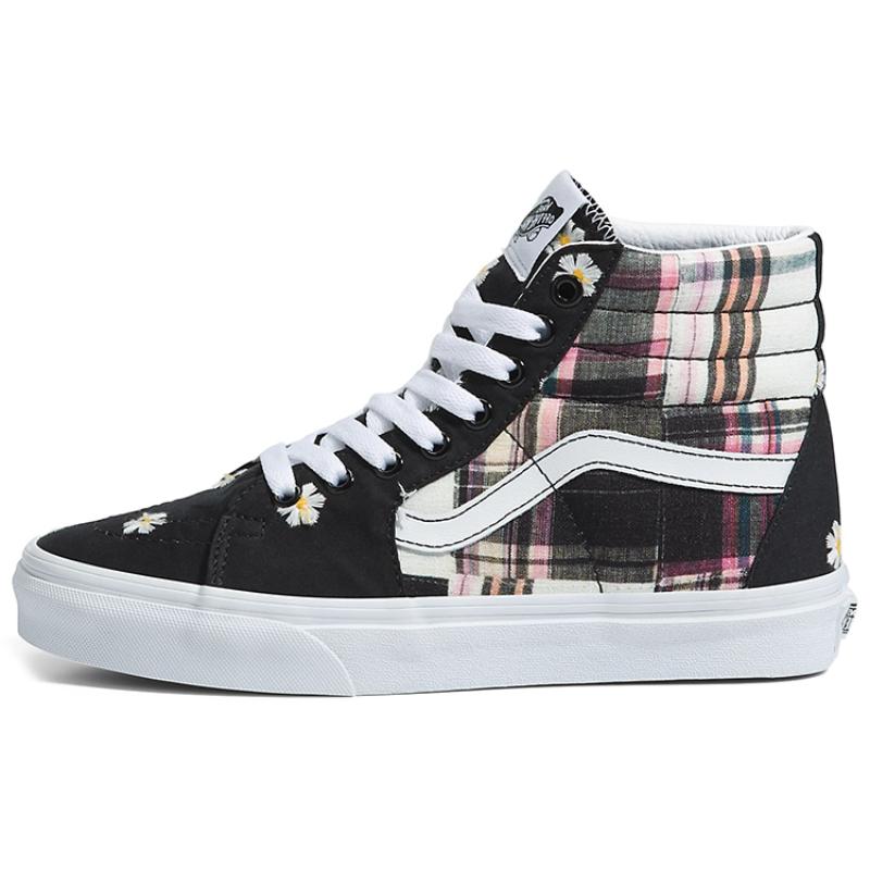 

Vans SK8 HI Black White Pink Vans VN0A7Q5NUUW 36.5
