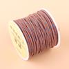 20m Multicolor Tie-Dyed Cotton Thread for DIY Moon Bodhi Bracelet