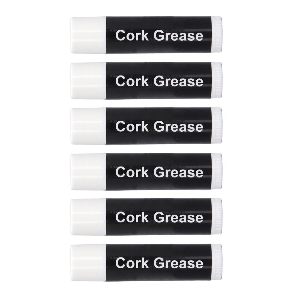 6Pcs Cork Grease Clarinet Saxophone Flute Lubricant Tube Cleaning Care Woodwind Instrument Accessori