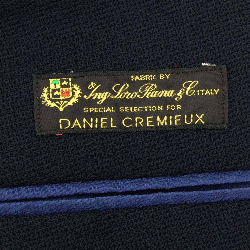 DANIEL CREMIEUX Hergestellt in Japan 100% Wolle Loro Piana taillierter Blazer 48 Herren Gebraucht