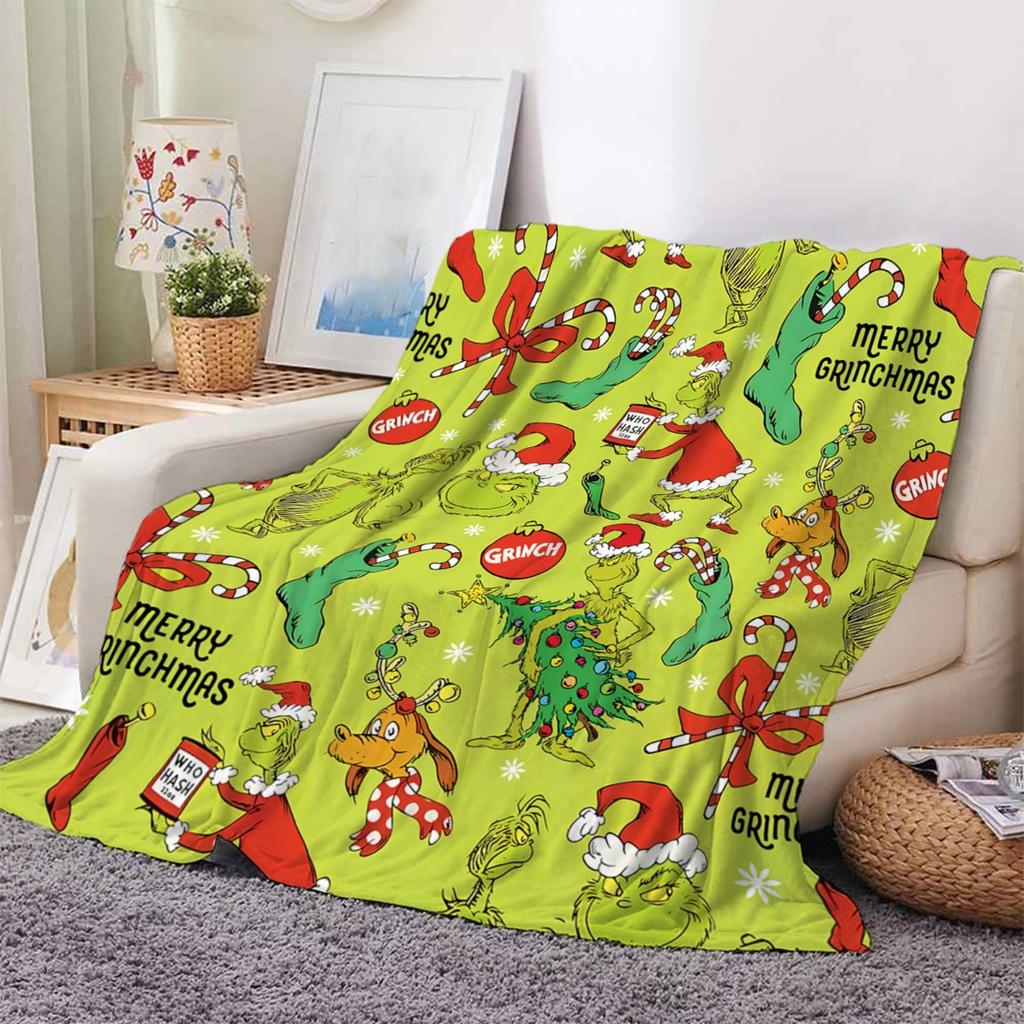 Koc 40*50 cali z nadrukiem cyfrowym Koc na łóżko Mały koc okrywowy Prezent na Dzień Matki Koc polarowy