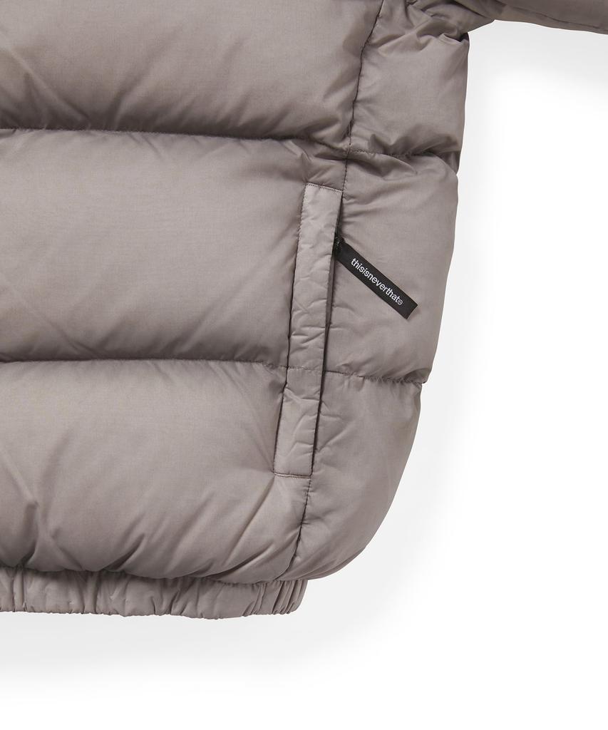 Thisisneverthat Pertex Overdyed T Down Jacket Stone