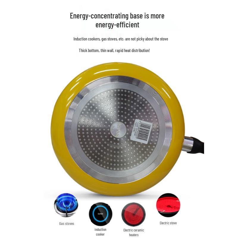 Supor Non-Stick Frying Pan with Lid