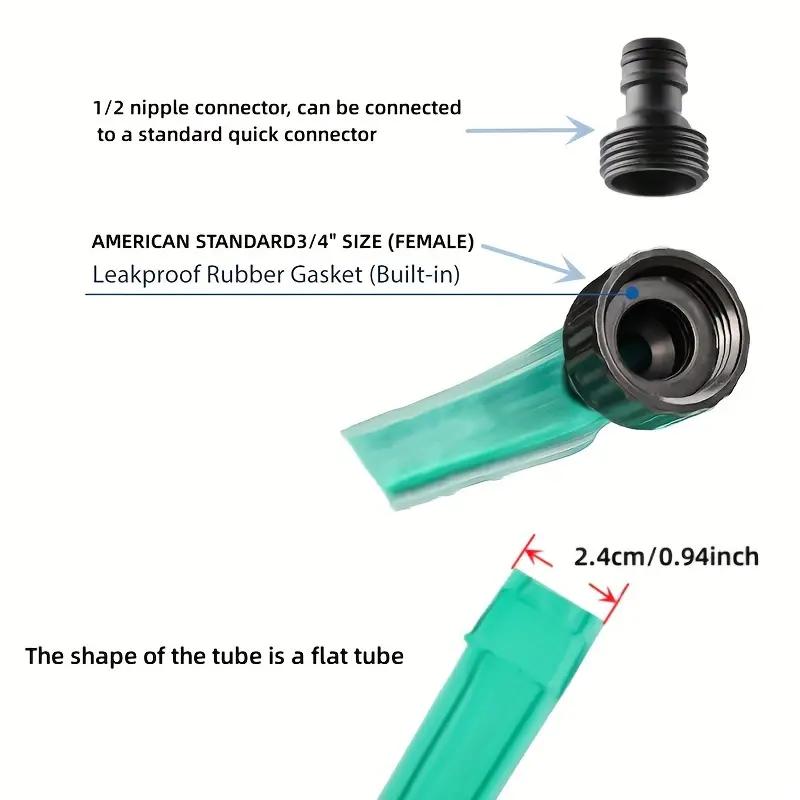 Süzülen Hortum Çim Sprinkleri Damla Sulama Hortumu, Sprinkler Hortumu, Otomatik Tarım Sulaması, Bahçe Çiçek Yatakları İçin Mükemmel Su Hortumu