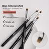 Kaxi Wei Mi Black Handle Nail Art Liner & Blending Pen for Japanese Color Painting and Gradient Designs