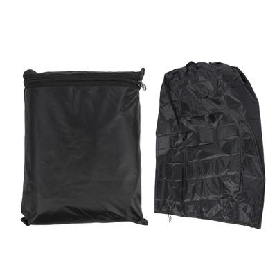 Wood Chipper Shredder Cover Silver Coated Oxford Cloth Dust Proof Rain Proof Leaf Mulcher Cover for Outdoor