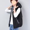 Women Vest Sunscreen Hooded Vest Women Fashion Sleeveless Jackets Coats Female Short Waistcoat Outerwear Plus Size