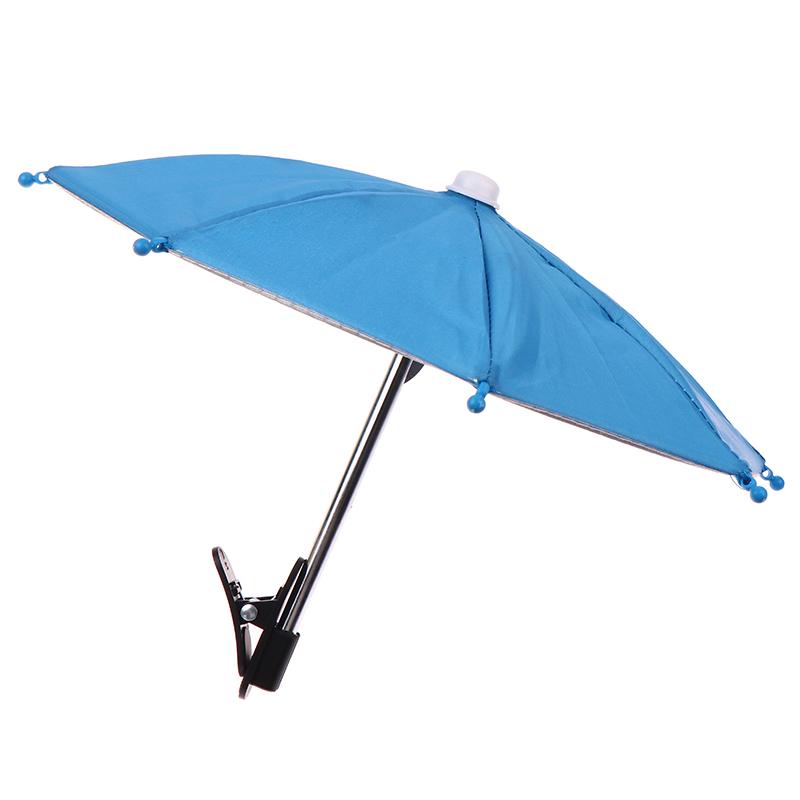 Suport pentru Telefon Mobil Motocicletă Umbrelă Parasolar Impermeabil Cască Mică Protecție Solară Suport Telefon Suport Protejează Telefonul de Ploaie