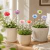 3pcs Garden Decoration Bee Watering Station Flower Shape Insect Drinking Cup  Outdoor