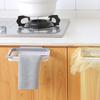 Garbage Bag Hanger Space-Saving Door Back Design Good Load Capacity Stable Shelf Rubbish Bag Rack for Kitchen