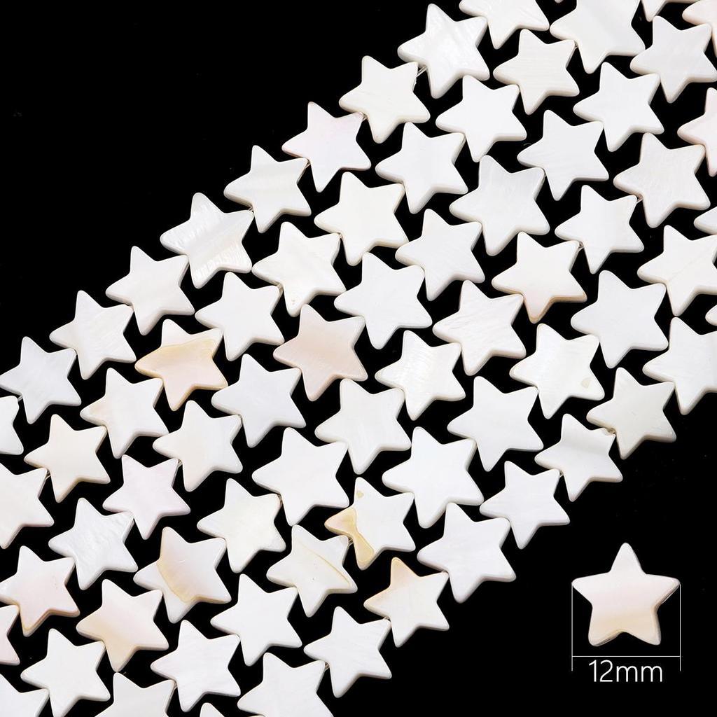22-115Pcs Natural Freshwater Shellfish Geometry Beads For DIY Necklace Bracelet Earrings Jewelry Making