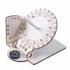 1 Pcs Diy Equatorial Sundial Clock Wooden Scientific Model Teaching Aid Educational Toys For Kids Desk Craft Accessories