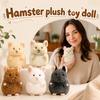 Soft Plush Animal Toy Stuffed Doll Realistic Design Cute Small Creature Figurine for Home Office Decoration and Collectible Gift