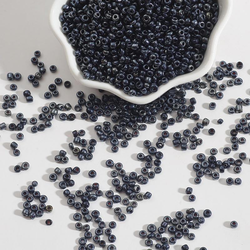 

Аксессуары из бисера своими руками: Металлические рисовые бусины, стеклянные бусины из проса, рассыпчатые бусины для вышивки крестом в фантазийных цветах 2mm 15g/pack about 1000 pieces