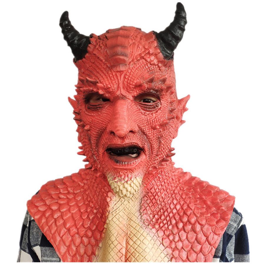 Cosplay Horror Lord Boss King Of Lies Diablo Belial Berry Demon Halloween Mask Full Face Head Cover Hand Claw Gloves Party Props