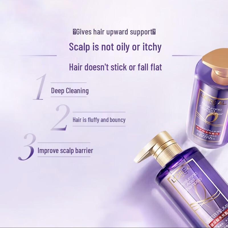 L'Oreal Paris Hyaluronic Acid Aqua Glow Shampoo