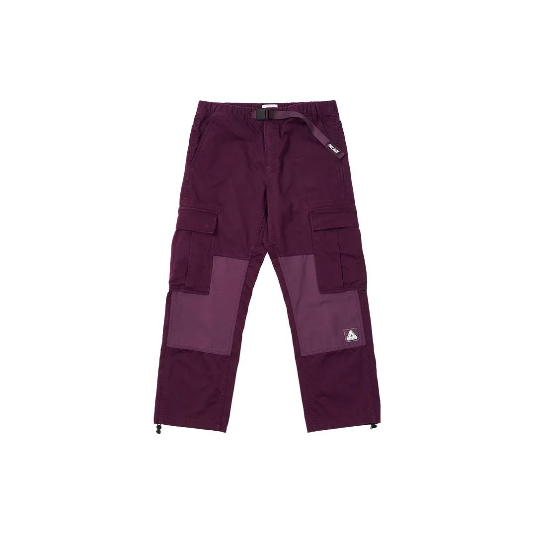 

Двухцветные брюки-карго унисекс Palace FW22 Фиолетовый P23JG011
