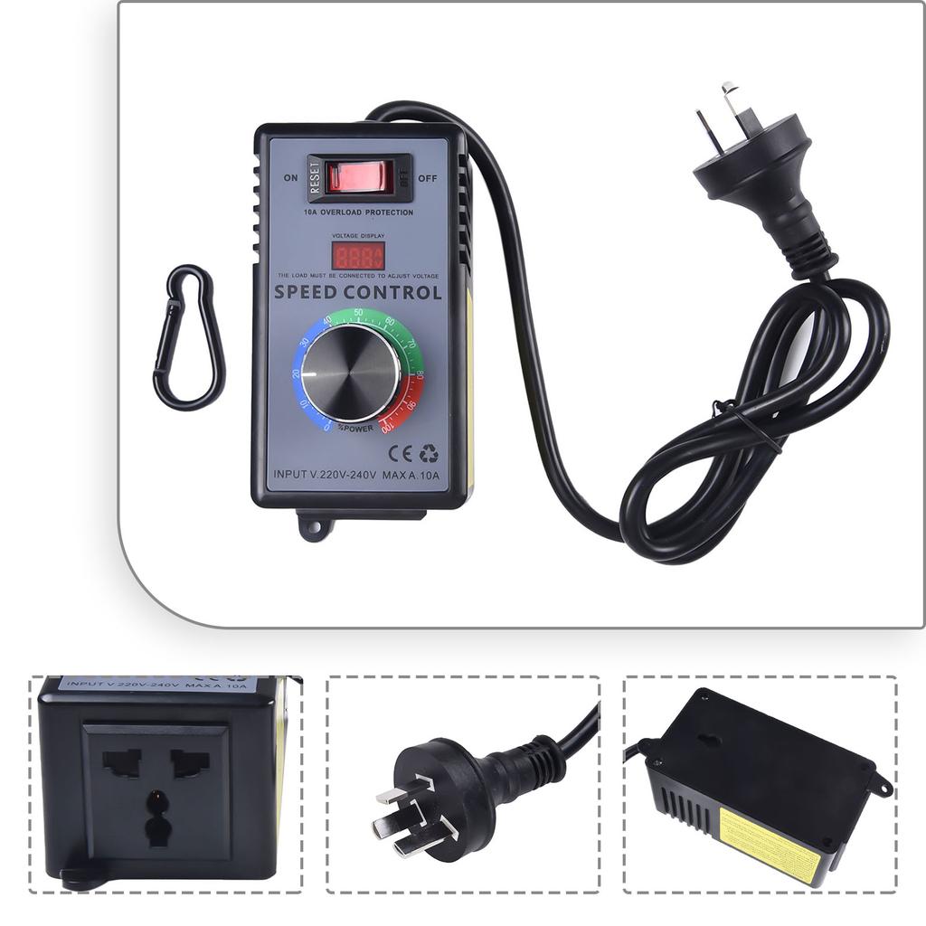 Hız Kontrol Cihazı 4000W ABS Plastik AC220V-250V Ayarlanabilir