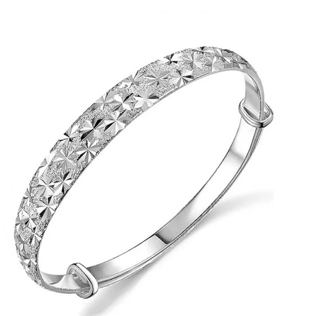 Adjustable Spark Pattern Fashion Lady's Bangle Bracelets