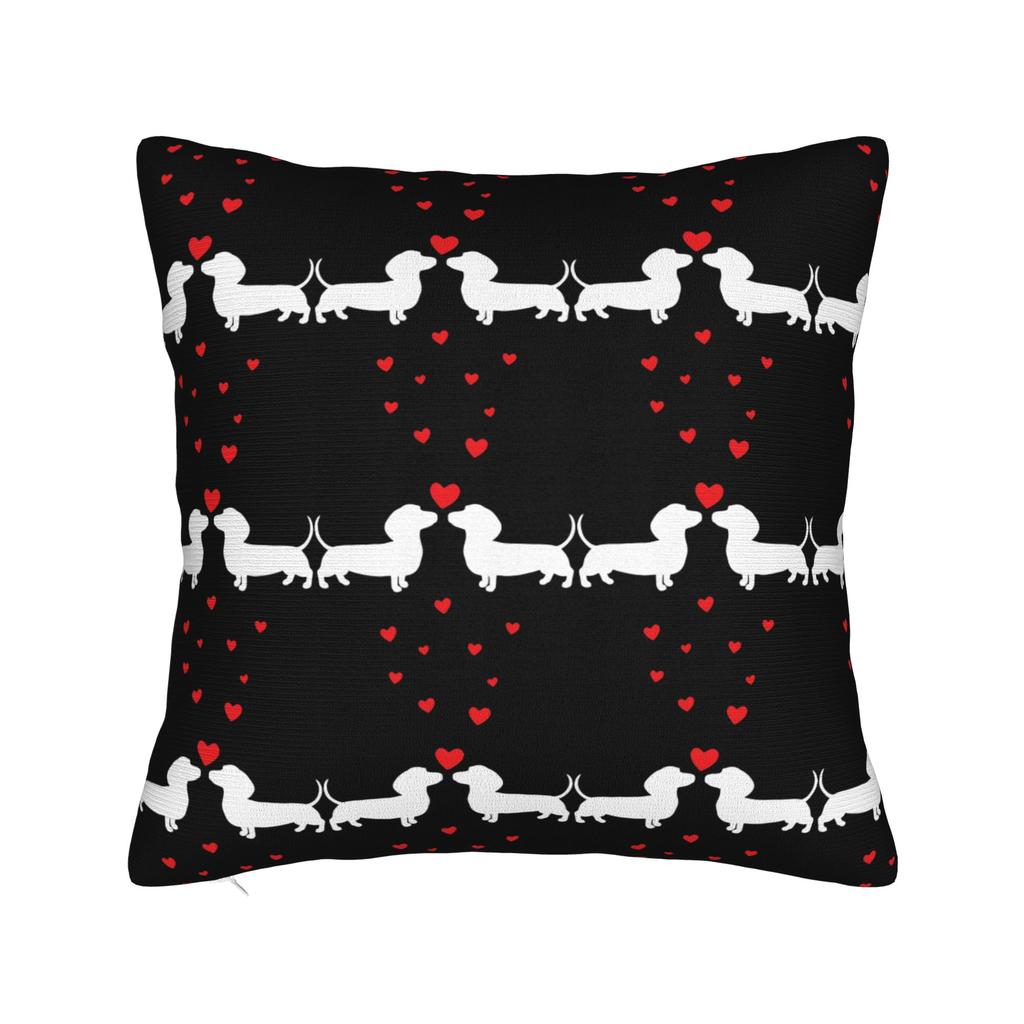 Pillow Case Valentines Day Skeleton Hand Heart Soft Pillow Cover For Wedding Party Home Decor Funny Pillowcases