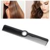 Schwarzer Friseurkamm mit zentral drehbarem Styling-Schneidekamm für Männer Frauen