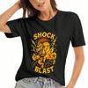 Coajă Da! Tricou Bumbac Damă, Imprimeu Grafic Bumbac Premium, Durabil, Casual și la Modă. Idee Cadou Perfectă Pentru Iubitorii de Scoici Și Cei Care Merg la PlajăF