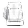  Kitchen Sink Dish Rack with Chopsticks Holder Stainless Steel Expandable Dish Drying Draining Basket 