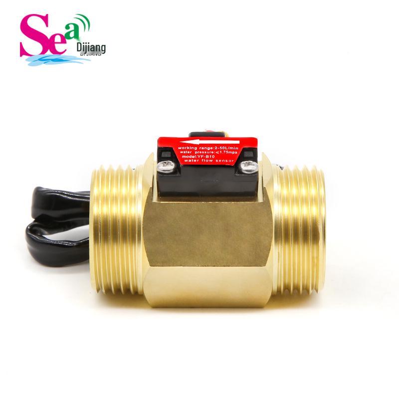

1 B10 Brass Water Flow Meter for Industrial and Chemical Applications