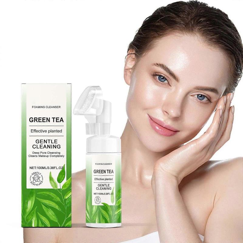 Green Tea Foaming Facial Cleanser Gently Cleanses Porescleanses Refreshingly Shrinks Pores Moisturizes LA312