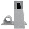 171607 vidaXL Arbre à chat avec griffoir en sisal Gris clair 59 cm