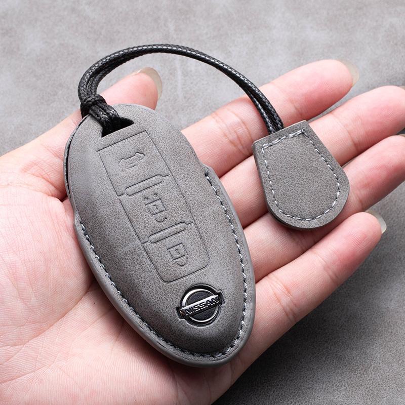 Car Key Remote Case Cover Holder For Nissan Tiida Qashqai J11 J10 Micra Kicks Altima X-Trail Fuga Navara Leaf Note Sentra Murano