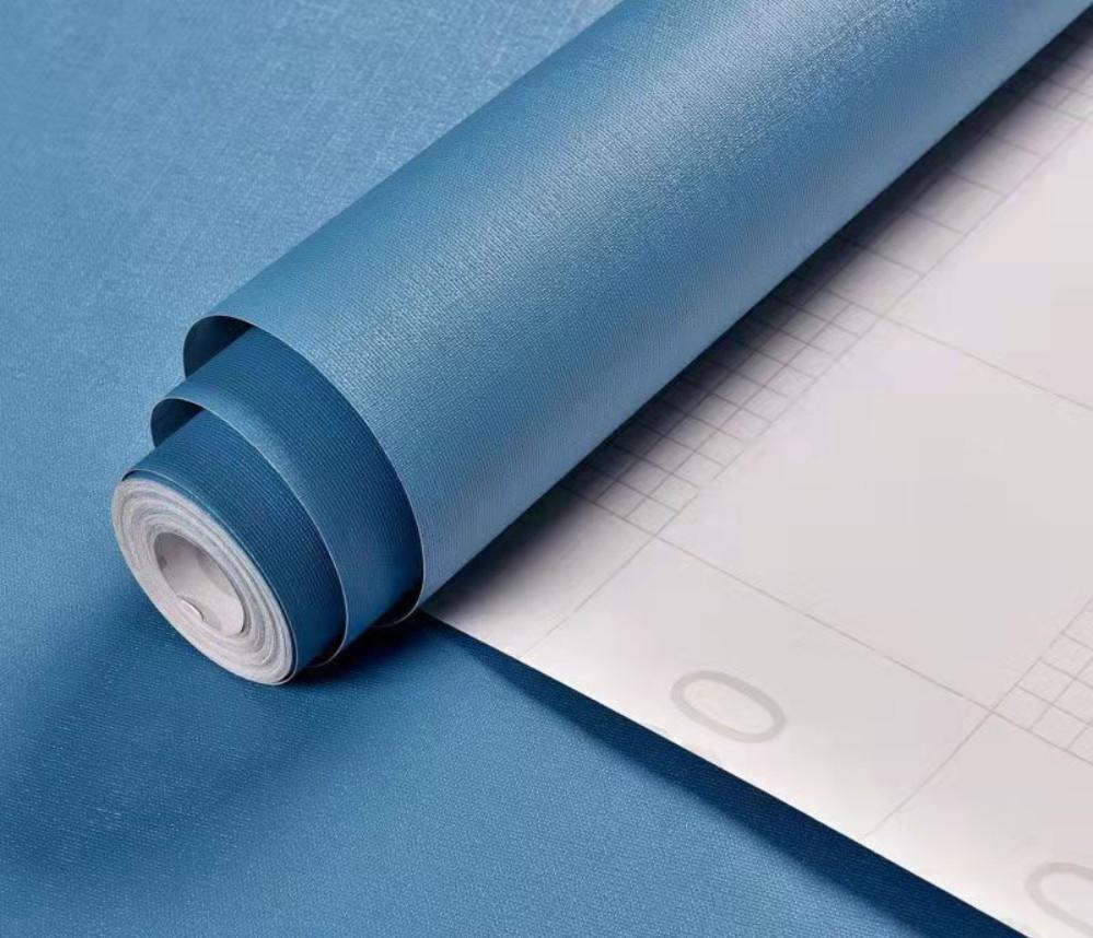 80cm Macaron Self-Adhesive Vinyl Wallpaper Kitchen Cabinet Storage Desktop Furniture Bedroom Decor Waterproof Film Wall Stickers