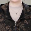 Ladies Oversized Floral Print Hooded Coat Zip Front Long Sleeve Autumn Outerwear for Elderly Women Plus Size