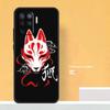 Japanese Style Fox Case For Oppo A5 A6 Pro A16 A76 A96 A17 A57 A40 A60 A80 A98 A58 A78 A18 A38 A54 A74 A94 A15