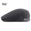 Polyester Convenient Men Hat Perfect Gifts Hollow Cap Washable Beret for Daily